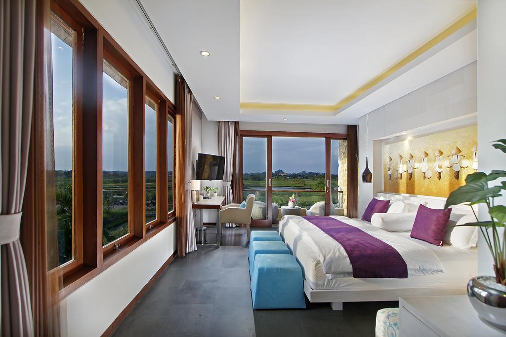 Ombak Villa Cemagi Tanah Lot Rum bild